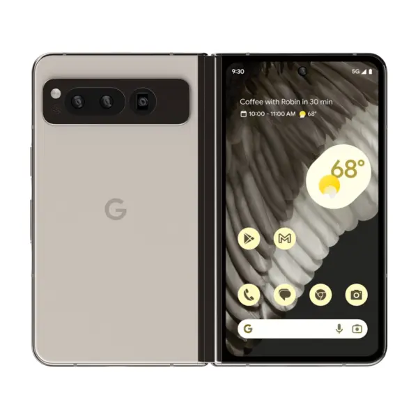 گوشی پیکسل Google pixel 8pro رنگ گلد پشت