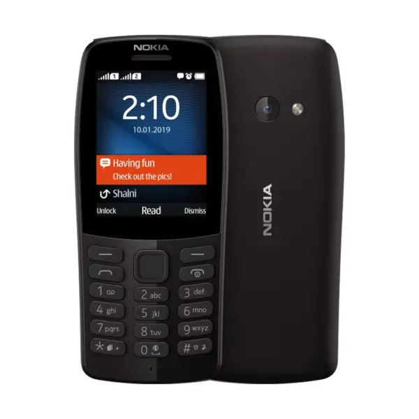 گوشی موبایل نوکیا 210 nokia دو سیم کارت ، فارسی +بیمه مونتاژایران ریجستر شده